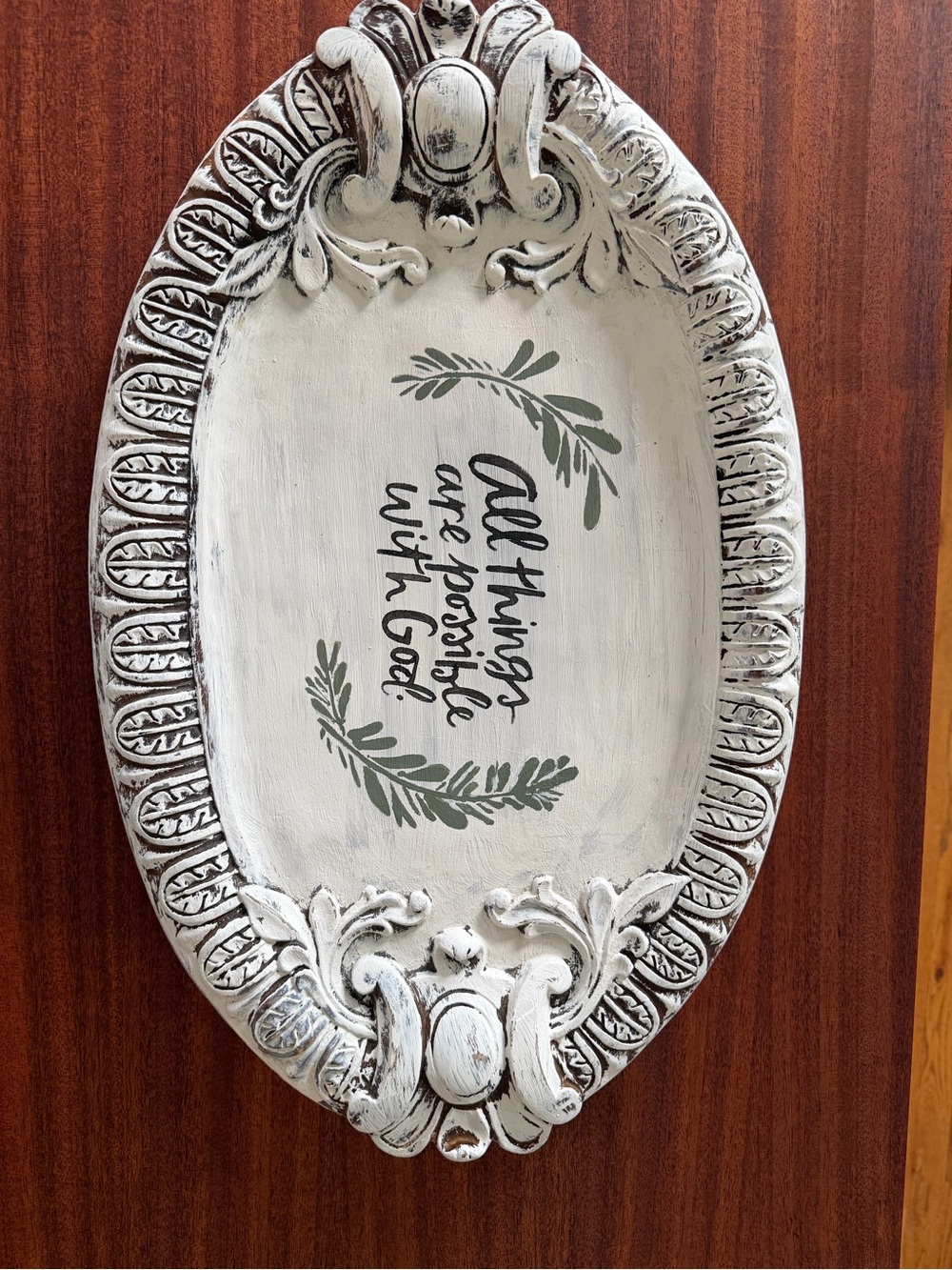 Southern Living Home Shabby Chic Wood Serving Tray